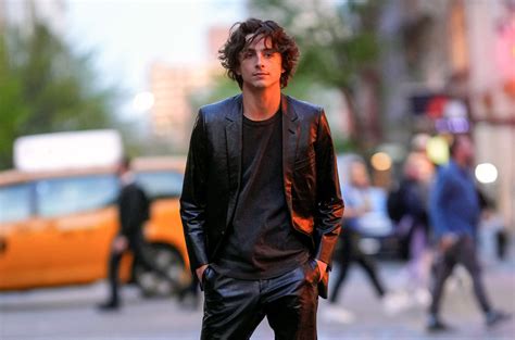 chalamet chanel commercial